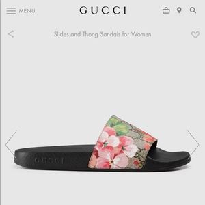 Gucci Bloom Supreme Sandals